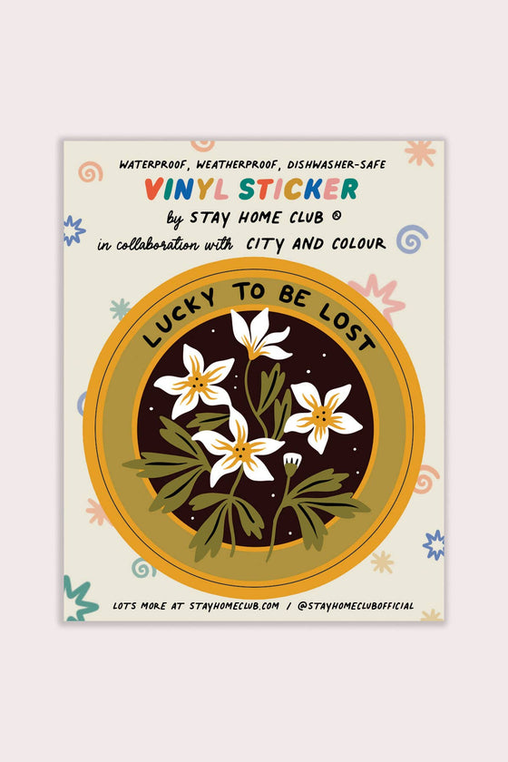Autocollant - Lucky to be Lost