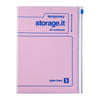 Cahier rechargeable Mark's Inc. - Storage It, Rose, A5