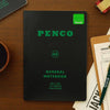 Cahier ligné Penco - Noir, A5