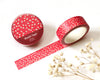 Washi tape - Red Garden