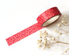 Washi tape - Red Garden