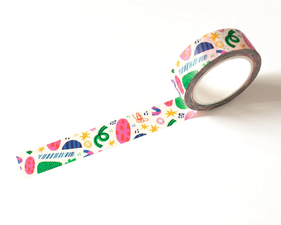 Washi tape - Abstract Colourful