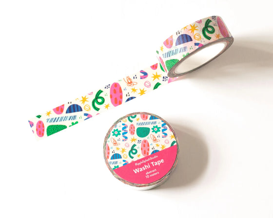 Washi tape - Abstract Colourful