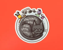  RippleSplash Studio Sticker - Just Chilling Cat