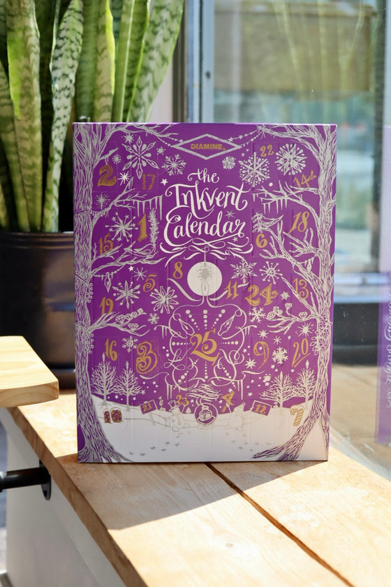 Presale - Inkvent Diamine Advent Calendar 2023 - Purple Edition