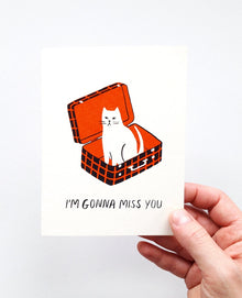  Gillian Wilson Greeting Card - I'm Gonna Miss You 
