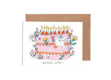  Foonie Greeting Card - Bonne fête!
