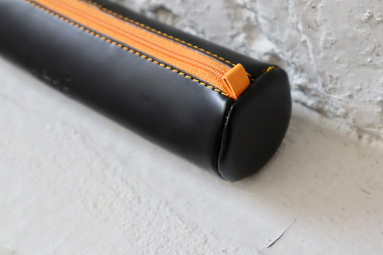 Rhodia round pencil case - Black 