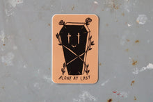  Stay Home Club Sticker - Alone At Last