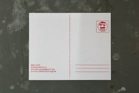 Carte postale Phil Math - Roi de la Moka