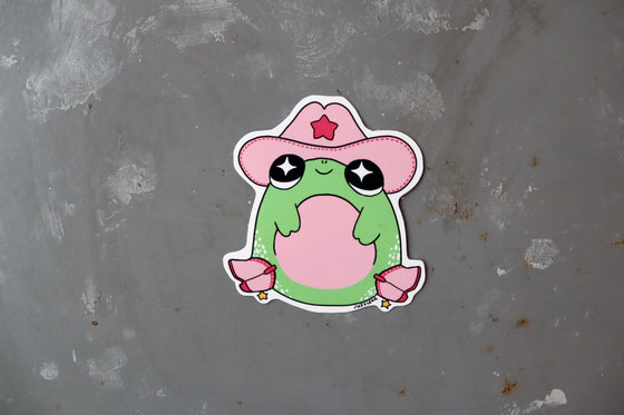 Sticker Jusfleur - Rodeo Frog 