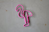 Pack of paperclips - Flamingo