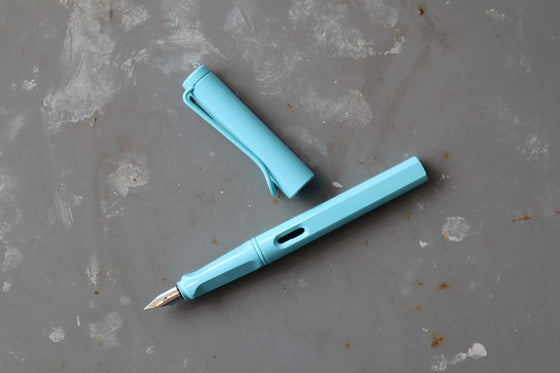 Fountain pen Lamy Safari - Aqua Sky, limited edition 2023