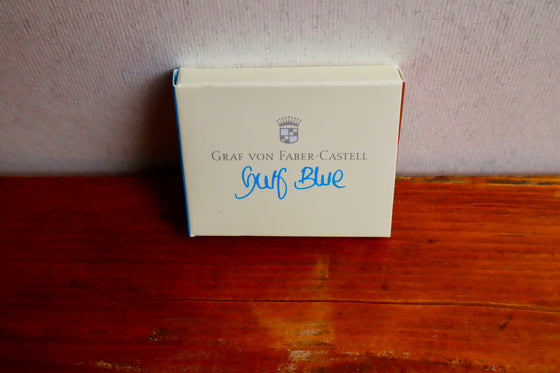 Cartouches d'encre Graf von Faber-Castell - Bleu Azur