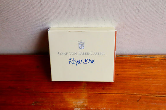 Cartouches d'encre Graf von Faber-Castell - Bleu Royal