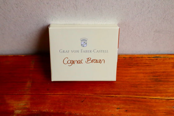Cartouches d'encre Graf von Faber-Castell - Cognac