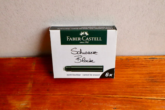 Cartouches d'encre Faber-Castell - Noir