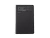 Apuntes Lined Notebook - Negro, Lomo Gray