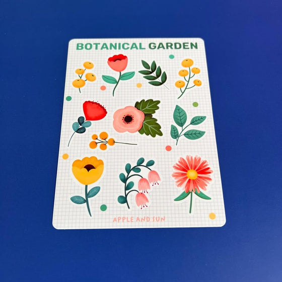 Sticker Sheet - Botanical Garden