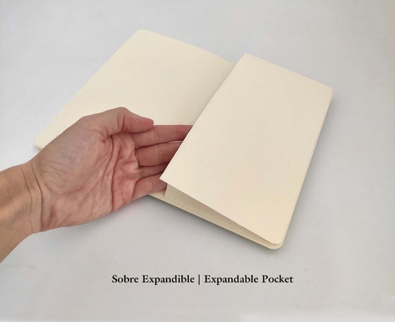 Cahier pointillé Apuntes - Cuadrícula Beige